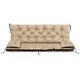 AIO FACTORY ZESTAW OGRODOWY 100x60x50CM + 2 PODUSZKI 42X42 CM BEŻOWY