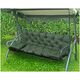 AIO FACTORY ZESTAW OGRODOWY 150x60x50CM + 2 PODUSZKI 42X42 CM ZIELONY