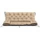AIO FACTORY ZESTAW OGRODOWY 150x60x50CM + 2 PODUSZKI 42X42 CM BEŻOWY