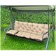 AIO FACTORY ZESTAW OGRODOWY 150x60x50CM + 2 PODUSZKI 42X42 CM BEŻOWY