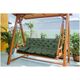AIO FACTORY ZESTAW OGRODOWY 100x60x50CM + 2 PODUSZKI 42X42 CM ZIELONY