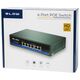 Switch Blow 77-935# Switch poe do kamer blow 4poe 100mbs 75w bl-sw6-4p