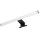 Orno PEEGEL LED 6W, lampa nad lustro, 540lm, 4000K, dł.40 cm, tworzywo sztuczne+akryl, czarna