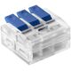 Orno Złączka instalacyjna zaciskowa 3-przewodowa| na dowolny przewód 0,75-4mm?| IEC 450V/32A| 10 szt.