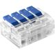 Orno Złączka instalacyjna zaciskowa 4-przewodowa| na dowolny przewód 0,75-4mm?| IEC 450V/32A| 10 szt.