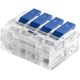 Orno Złączka instalacyjna zaciskowa 4-przewodowa| na dowolny przewód 0,75-4mm?| IEC 450V/32A  50 szt.