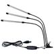 Lampa stołowa Blow 71-301# Lampa stojąca do uprawy roślin z klipsem potrójna