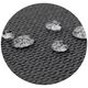 AIO FACTORY ZESTAW OGRODOWY 180x60x50CM + 2 PODUSZKI 42X42 CM CZARNY