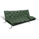 AIO FACTORY ZESTAW OGRODOWY 120x60x50CM + 2 PODUSZKI 42X42 CM ZIELONY