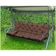 AIO FACTORY ZESTAW OGRODOWY 150x60x50CM + 2 PODUSZKI 42X42 CM BRĄZOWY