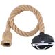 Lampa sufitowa ATL ZD151B Oprawa sufitowa 1m e27 sznur       jutowy