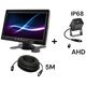 Wideorejestrator Nvox Monitor samochodowy lcd 7 cali 12/24v kabel 5m oraz kamera cofania 4pin zestaw ahd
