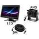 Wideorejestrator Nvox Monitor samochodowy lcd 7 cali 12/24v kabel 5m oraz kamera cofania 4pin zestaw ahd