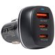 Blow 75-787# Ładowarka samochodowa gn.usb+usb-cx2 50w g50c