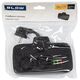 Blow 98-233# Przedłużacz sieciowy ps-310u 3-gniazda 3xusb 0.1m czarny 2x1mm