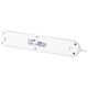 Blow 98-218# Przedłużacz sieciowy ps-350 3-gniazda 3xusb 5m biały 2x1mm