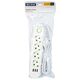 Blow 98-225# Przedłużacz sieciowy ps-450 4-gniazda 3xusb 5m biały 2x1mm