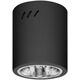 Lampa sufitowa Orno KORIN 10, oprawa typu downlight, 60W, E27, stal, czarna