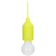 Orno Bateryjna lampka nocna na sznurku 1W LED, 3 x AAA, limonkowa