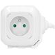 Orno Przedłużacz 4 krotny 2P+Z, ładowarka 2xUSB, 1,4m H05VV-F 3x1mm2, biały