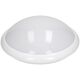 Lampa sufitowa Orno BREVA, plafon oświetleniowy z mikrofalowym czujnikiem ruchu, 60W, E27, IP44, poliwęglan mleczny
