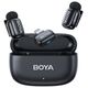 Boya Mini-15 Ultracompact 2.4GHz Wireless Microphone System with Lightning plug(Black)