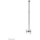 Neomounts CL35-440BL16XL uchwyt do telewizorów 177,8 cm (70") Czarny