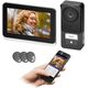 Philips WelcomeEye Connect 3, zestaw wideodomofonowy, 2-żyłowy, 7", Wi-Fi, ekran dotykowy, 3K, RFID