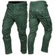 Spodnie robocze OUTDOOR, typu jogger, zielone, rozmiar XXL