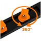 Uchwyty na nasadki 1/4", 3/8", 1/2" - zestaw 6 szt.