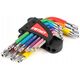 Klucze torx krótkie zestaw 9 szt. s2 amio-04300