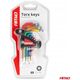 Klucze torx krótkie zestaw 9 szt. s2 amio-04300