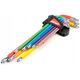 Klucze torx extra długie zestaw imbusy zestaw 9 szt. s2 amio-04301