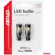 Żarówki led canbus t10 w5w 9 smd 3030 white 12v 24v amio-04241