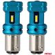 Żarówki led canbus 1157 bay15d p21/5w 4smd 1860 white 12v 24v amio-04253