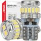 Żarówki led canbus t10 w5w 16smd 2smd 3014 3030 white 12v 24v amio-04260