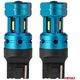 Żarówki led canbus t20 7440 w21w 4smd 1860 white 12v 24v amio-04254