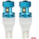 Żarówki led canbus t15 w16w 4smd 1860xs white 12v 24v amio-04251