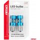 Żarówki led canbus 1156 ba15s p21w r10w r5w 4smd 1860 white 12v 24v amio-04252