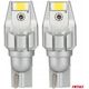 Żarówki led canbus t15 w16w 2smd 3570 white 12v 24v amio-04257