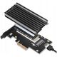SilverStone SilverStone SST-ECM24-ARGB - PCI-E Gen4 Erweiterungskarte zu M.2 (NGFF) - mit Kühler, ARGB 13333463 4710679813967