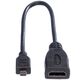 Kabel Roline HDMI Micro - HDMI 0.15m czarny (JAB-1861940)