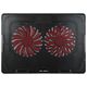 Blow 66-368# Podstawka chłodząca laptop 2 fan samba red
