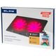 Blow 66-368# Podstawka chłodząca laptop 2 fan samba red