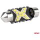 Żarówki LED CANBUS Festoon C5W 12SMD 2016 41mm White 12V 24V AMIO-04238