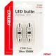 Żarówki LED CANBUS Festoon C5W 2SMD 3838 39mm White 12V 24V AMIO-04249
