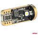 Żarówki LED CANBUS T10 W5W 3SMD 3838 White 12V 24V AMIO-04246