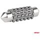 Żarówki LED CANBUS Festoon C5W 12SMD 2016 36mm White 12V 24V AMIO-04236