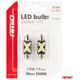 Żarówki LED CANBUS Festoon C5W 12SMD 2016 36mm White 12V 24V AMIO-04236