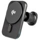 Uchwyt samochodowy na telefon do kratki i na kokpit z szybk? ładowark? indukcyjn? Qi2 15W AMIO-04179